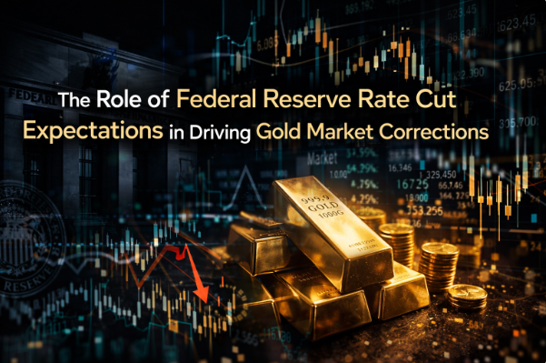 The Role of Federal Reserve Rate Cut Expectations in Driving Gold Market Corrections
